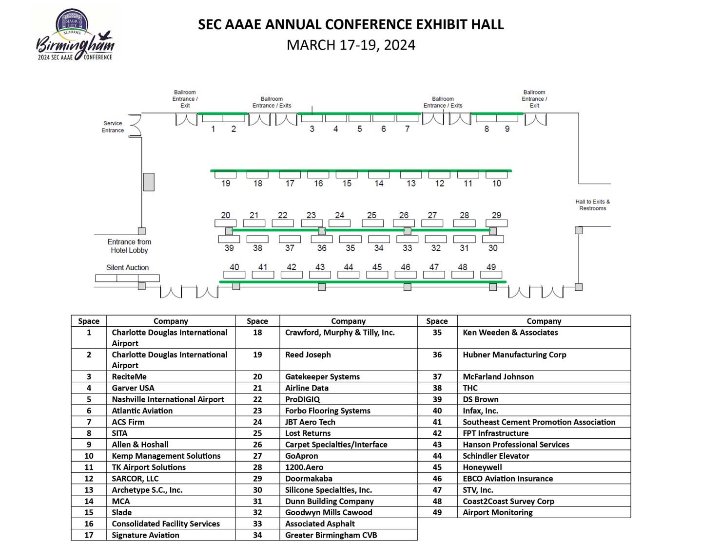 SEC-AAAE-ANNUAL-CONFERENCE-EXHIBIT-HALL---ASSIGNED-LOCATIONS-3-4-24-1