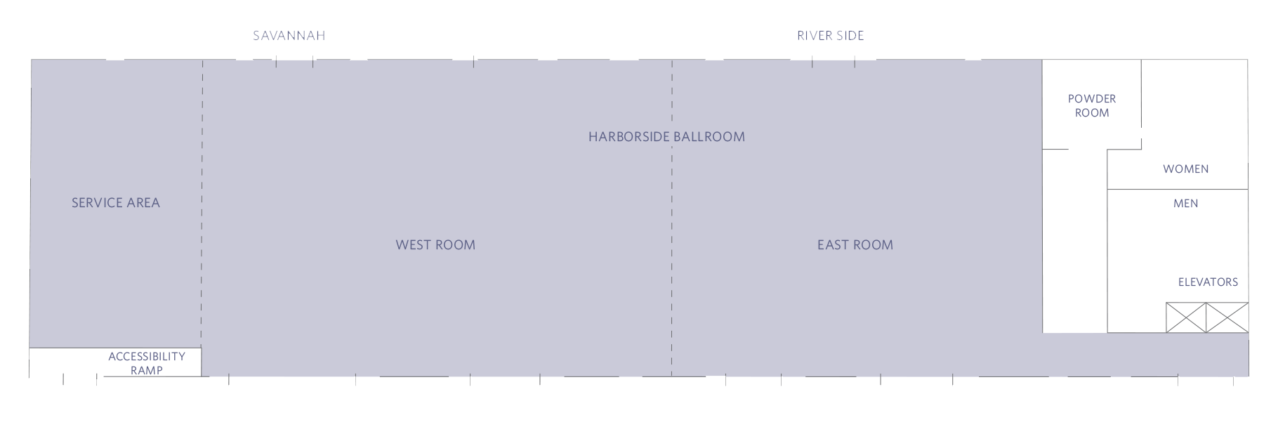 Hyatt Regency River Street PropertyMap