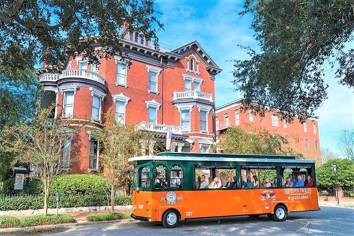 Trolley Tour Stock Image